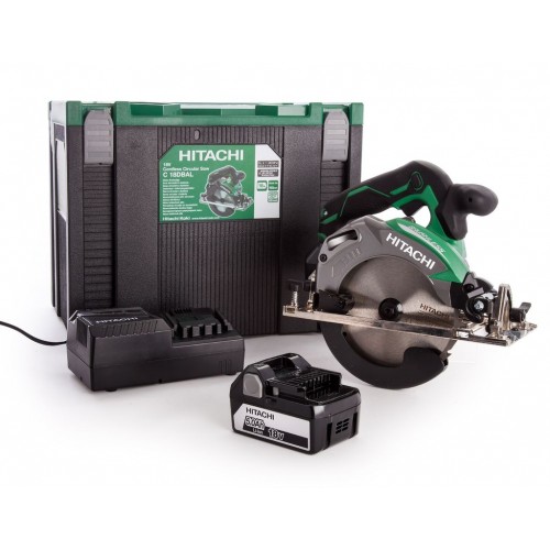 HiKOKI C1806DBWPZ Akku Kreissäge 165mm (2x5Ah/18V) HitBox HiKOKI C1806DBWPZ Akku Kreissäge 165mm (2x5Ah/18V) HitBox