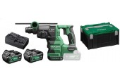 HiKOKI DH1826DAWPZ Akku Bohr und Meißelhammer Set, SDS-Plus, 18V 5,0Ah 3,2J