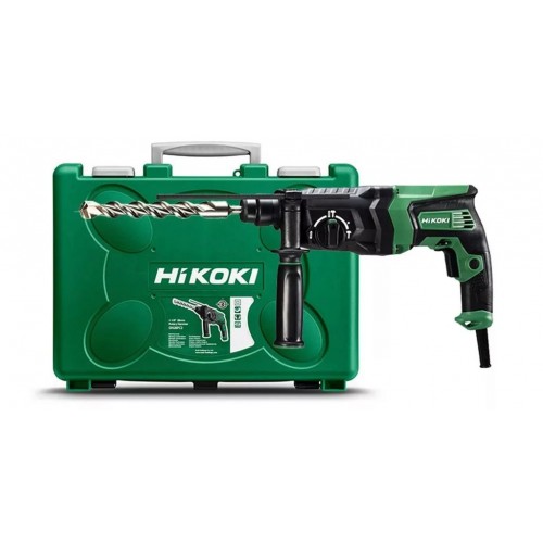 HiKOKI DH26PC2WSZ Bohr- & Meißelhammer SDS-Plus (830W/2,9J) Transportkoffer