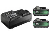 HiKOKI UC18YSL3WJZ 36V Booster Pack Multi Volt (2 x 8Ah)18V - 4Ah 36V+ Ladegerät UC18YSL3