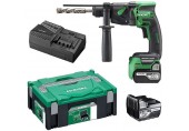 HiKOKI DH18DPBWPZ Akku-Bohrhammer SDS-Plus (18V/2x 5,0Ah/1,3J) Systemkoffer