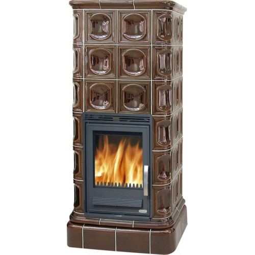 ABX Warmwasser-Kachelofen KALEDONIE L 3009, braun ABX Warmwasser-Kachelofen KALEDONIE L 3009, braun