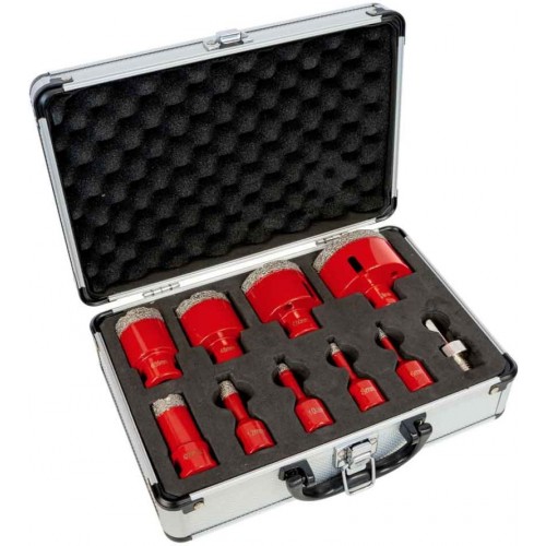 Holzmann Diamant-Trockenbohrkronen SET DTBKS6-68 Holzmann Diamant-Trockenbohrkronen SET DTBKS6-68