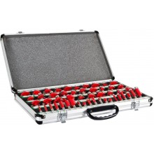 Holzmann Oberfräsersatz im Aluminiumkoffer (50-teilig) OFS50