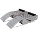 Holzmann 3-fach klappbare Rampe (Paar) RAMP23T