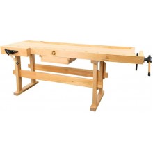 Holzmann Hobelbank inkl. Schublade & Spannbacken (150kg/2110x780mm) WB210