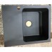 Franke Orion OID 611-62, 620x500 mm, Spüle tectonite, schwarz 114.0286.441
