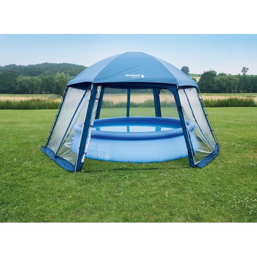 B-WARE STEINBACH Mega Pooldach für Aufstellpools, 600 x 520 x 280 cm, 036425