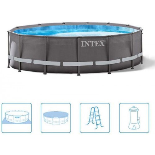 INTEX Ultra Frame Pool 488 x 122 (Set) 26322GN INTEX Ultra Frame Pool 488 x 122 (Set) 26322GN
