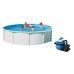 INTEX Stahlwandpool Set Nuovo de Luxe 350 x 120 cm 011140+Sandfilteranlage