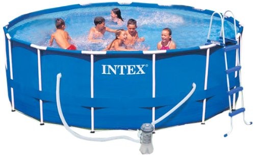 INTEX Frame Pool Set Rondo 457 x 122 cm 128236GS+Kartuschenfilteranlage