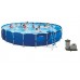 INTEX Frame Pool Set Rondo 549 x 122 cm 128252GS+Kartuschenfilteranlage