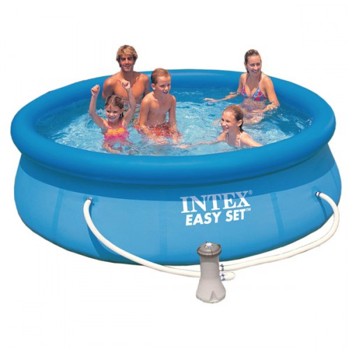 INTEX Swimming Pool Easy Set 244 x 76 cm mit Kartuschenfiltation 28112