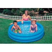 INTEX 3-Ring Crystal Blue Kinderpool 147 x 33 cm 58426NP