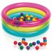 INTEX BABY BALL PIT Aufblasbares Bällebad mit drei Ringen 86 x 25 cm 48674