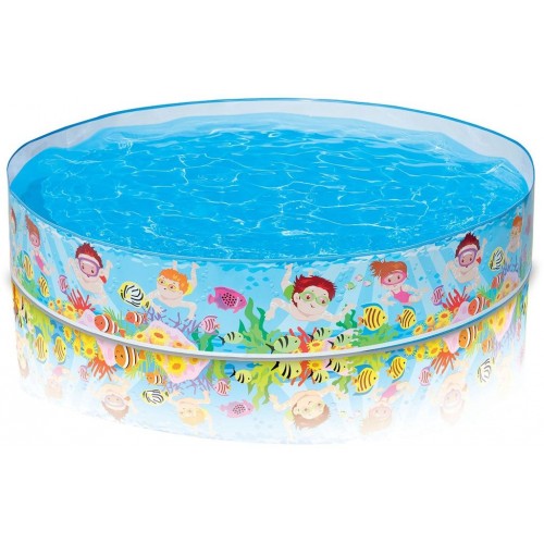 INTEX Quick Snap-Pool Unterwasserwelt 152 x 25 cm 56451NP