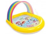 INTEX RAINBOW ARCH Aufblasbares Schwimmbecken 57156NP