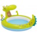 INTEX Baby Pool Aligator mit Verspritzer 57431NP