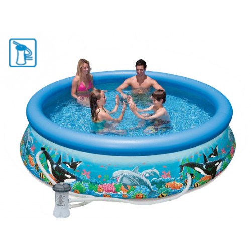 INTEX Aufstellpool Easy Set Pools Ocean Reef, 366 x 76 cm, 28136GN INTEX Aufstellpool Easy Set Pools Ocean Reef, 366 x 76 cm, 28136GN