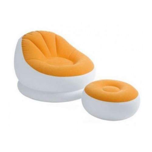 INTEX Loungen Sessel Cafe Chaise Chair orange 68572NP