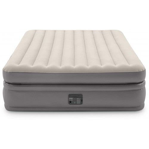 INTEX Queen Comfort Elevated AIRBED W/Fiber-TECH 64164NP