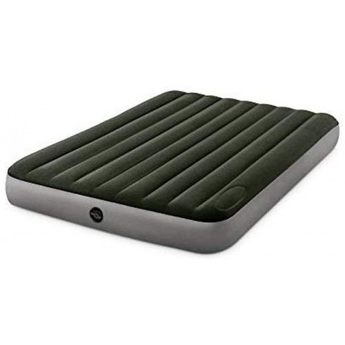 INTEX QUEEN DURA-BEAM DOWNY AIRBED WITH FOOT BIP 64763