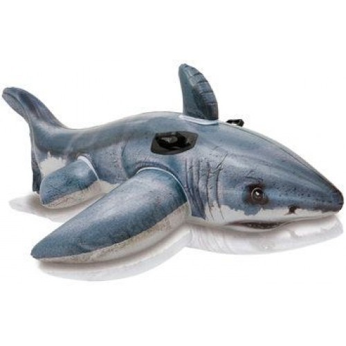 INTEX White Shark Ride-On Schwimmtier Hai 57525NP