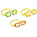 INTEX FUN GOGGLES Schwimmbrille für Kinder, gelb 55603