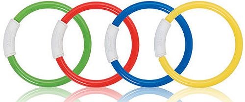 INTEX Dive Ring Set Tauchspiel 155501 INTEX Dive Ring Set Tauchspiel 155501