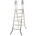 INTEX Aufstellbeckenleiter Edelstahl, 5 + 5 Stufen 018020