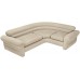 INTEX CORNER SOFA Ecksofa Eckbank Lounge 257 x 203 x 76 cm, beige 68575NP