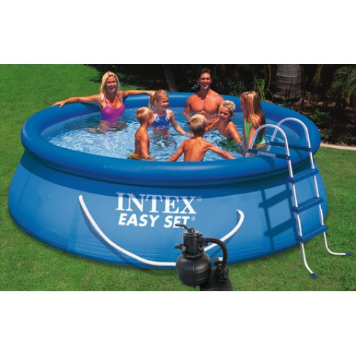 INTEX Speed-Up Pool Set 488 x 107 cm 010020+Sandfilteranlage