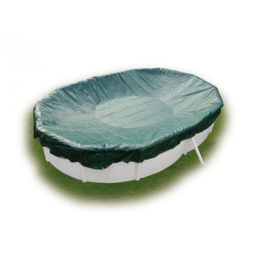 INTEX Winterabdeckplane für Ovalbecken 550 x 360 cm 036340
