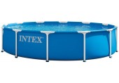 INTEX Metal Frame Schwimmbecken 366 x 76 cm 28210