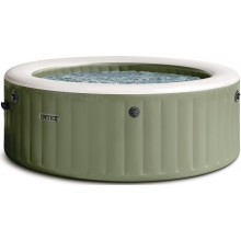 INTEX PureSpa Whirlpool Bubble Massage für 4 Personen S2 196 × 196 × 71 cm 28426NP
