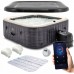 INTEX Pure Spa Greystone Deluxe Aufblasbarer Whirlpool 239 x 71cm 28452NP