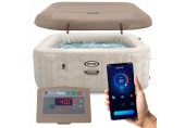 INTEX Pure Spa Chevron Deluxe Whirlpool mit Salzwassersystem 211x71cm 28446NP