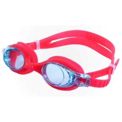 INTEX Kinder Schwimmbrille Pro Team, rot 55693