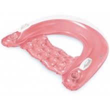INTEX Sit 'n Float Aufblasbarer Wassersitz mit Griffen, rosa 58859EU