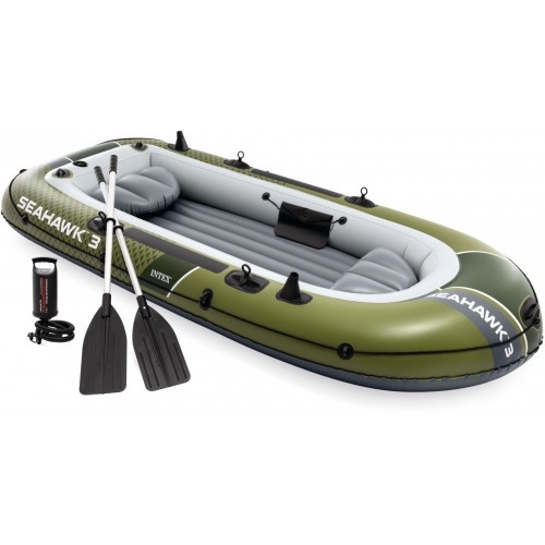 INTEX Seahawk 3 Boat Schlauchboot 295 x 137 x 43cm 66333NP INTEX Seahawk 3 Boat Schlauchboot 295 x 137 x 43cm 66333NP