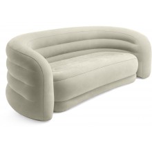 INTEX Curve Aufblasbares Sofa 229cm x 109cm x 81cm 66571NP