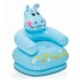 INTEX HAPPY ANIMAL CHAIR Kinderstuhl 65 x 64 x 74 cm, Flusspferd 68556
