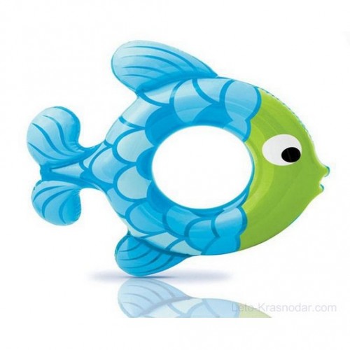 INTEX Schwimmring Fish blau INTEX Schwimmring Fish blau