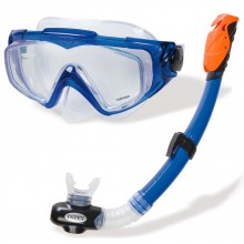 INTEX AQUA SPORT Taucherset: Tauchermaske und Schnorchel, blau 55962