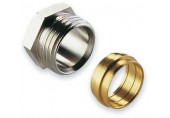IVAR Klemmringverschraubung für Kupferrohr, 1/2" AG – 15 × 1 501047