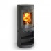 Jotul F 481 CB Kaminofen mit Sockel, Schwarzer Lack