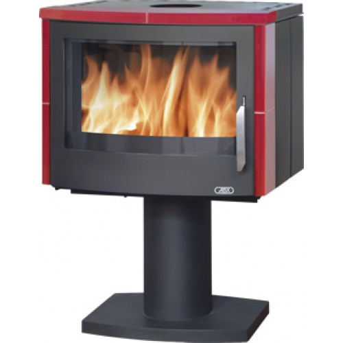 ABX BERGEN 3034, Kaminofen, drehbar, bordeaux 3034B