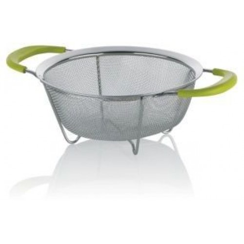 KELA Küchensieb COLINO mit 2 Griffen, Edelstahl 19,5cm/grün KL-11300