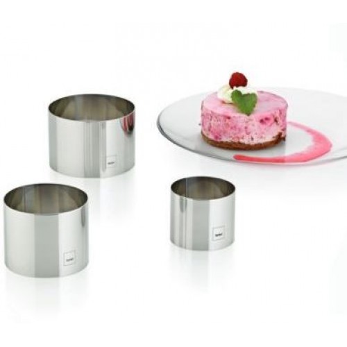 KELA Dessertringe DECORE, 3tlg., KL-10785