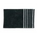 KELA Badematte Ladessa Stripes 80x50cm schwarz KL-22112